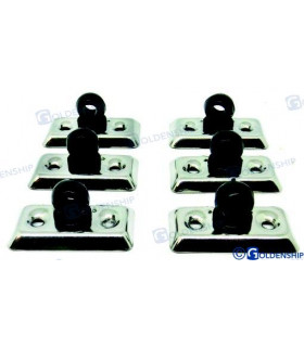 PACK OF 6 - FENDER HOOK XX. & PLASTIC