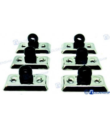 PACK OF 6 - FENDER HOOK XX. & PLASTIC