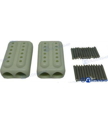 EZ SPLICE FASTENERS 5/8" WHITE