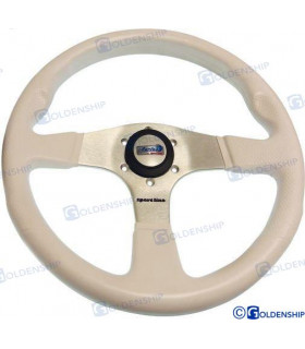 STEERING WHEEL ATLANTIC 350 MM. WHITE