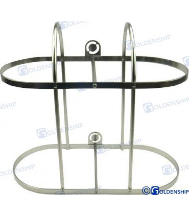 DOUBLE FENDER HOLDER SS. 2*20 CMS.