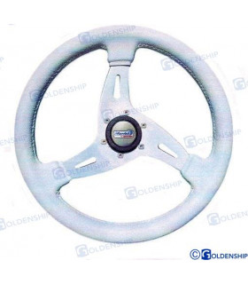 STEERING WHEEL VORTICE 350 MM. WHITE