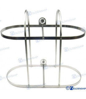DOUBLE FENDER HOLDER SS. 2*30 CMS.