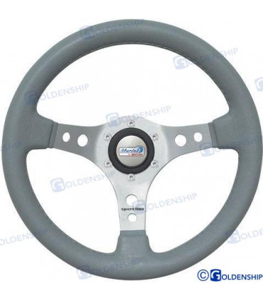 STEERING WHEEL OCEANO 330MM GREY