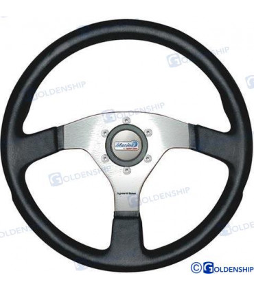 STEERING WHELL MARINA 350MM BLACK