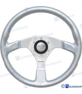 STEERING WHELL MARINA 350MM GREY