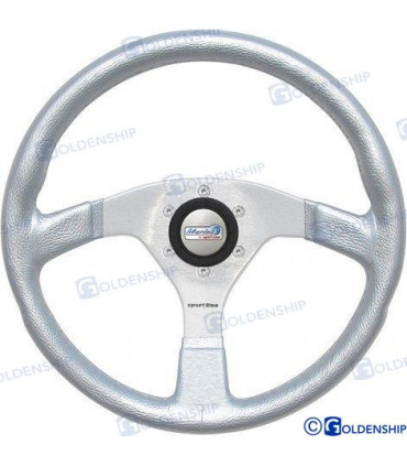 STEERING WHELL MARINA 350MM GREY