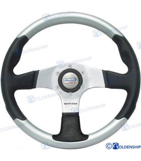 STEERING WHEEL COMBI 350MM BLACK