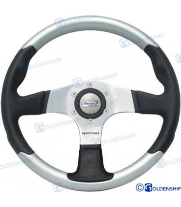 STEERING WHEEL COMBI 350MM BLACK