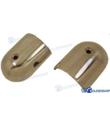 Pair RUB RAIL END CAP 57 mm (2)