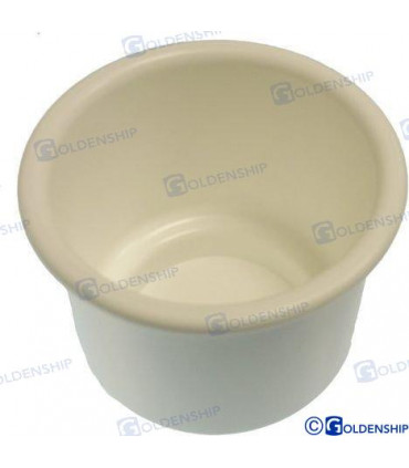 DRINK HOLDER 100 MM. WHITE