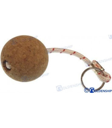 CORK FLOAT KEY CHAIN 53MM