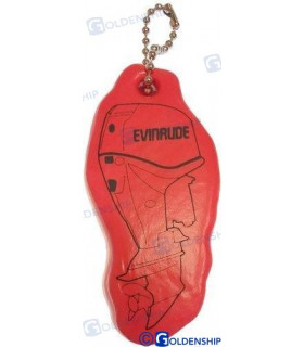 VINYL FLOATED KEY CHAIN (EVINRUDE)
