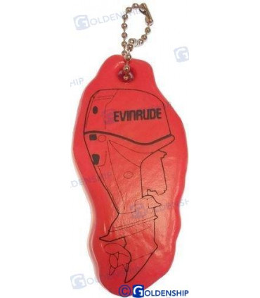 VINYL FLOATED KEY CHAIN (EVINRUDE)