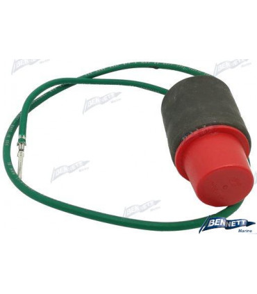 SOLENOID VALVE GREEN TRIM TAB 12V
