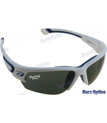 SUNGLASSES CABO MATT WHITE/BLUE GREY