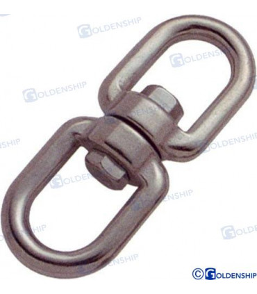 SWIVEL, EYE & EYE AISI-316 6MM