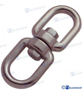 SWIVEL,  EYE & EYE AISI-316 16MM
