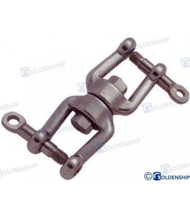 SWIVEL, JAW & JAW AISI-316 6MM (10)