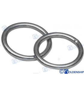 ROUND RING, WELDED 4X25MM (PACK 2)