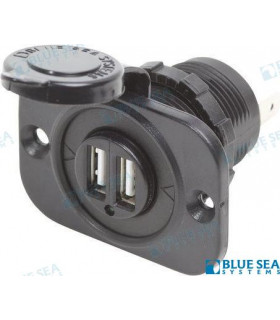 12VDC SOCKET 2USB CHARGER 5V 2.1A