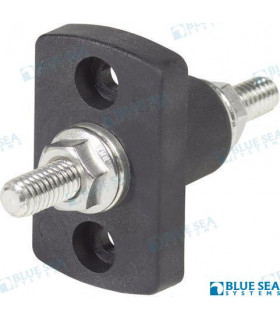 TERMINAL SM. FEED THROUGH 5/16 STUD BLK