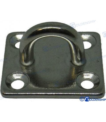 SQUARE EYE PLATE 5X30X35MM (10)