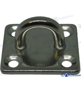 SQUARE EYE PLATE AISI316 6X35X40MM