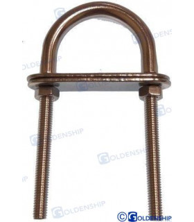 U BOLT, M6X90MM (PACK 15)