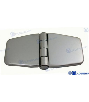 COVERED HUT HINGE SS316 38.2*81.2 mm