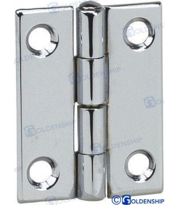 SS. DOOR HINGE 0.6 MM. 35*40 MM (PACK 2)