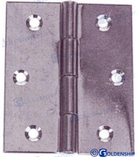 DOOR HINGE INOX  0,6MM  40X50 MM (2)