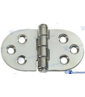 HINGE w/CENTRAL PIN 76X38 MM (2)