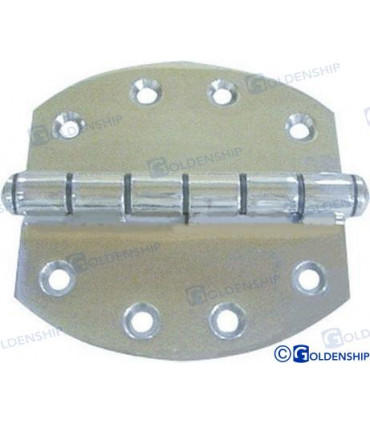 OVAL INOX HINGE 102X102