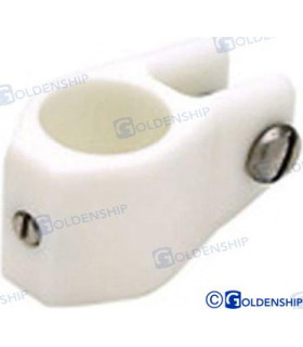 TOP SLIDE 3/4" NYLON WHITE (2)