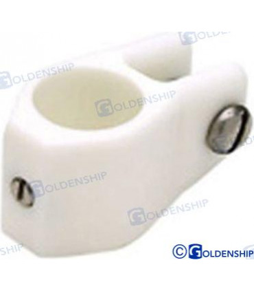 TOP SLIDE 3/4" NYLON WHITE (2)