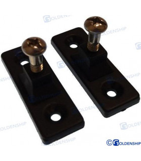 SIDE MOUNT NYLON BLACK (PACK 2)