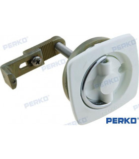 FLUSH LATCH WHITE