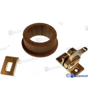 ELBOW CATCH & TEAK RING
