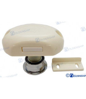 DOOR LATCH (CHROMED BUTTON)