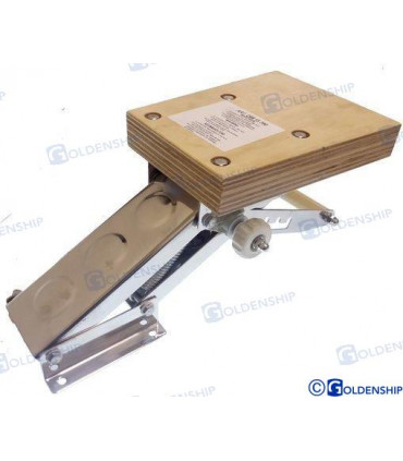 STAINLESS MOTOR BRACKET 15 HP