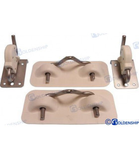 SNAP DAVITS FOR INFLATABLE BOATS GREY