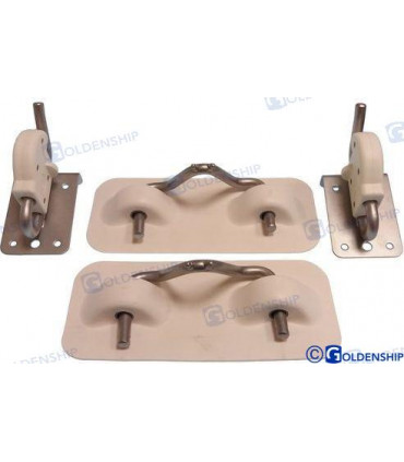 SNAP DAVITS FOR INFLATABLE BOATS WHITE