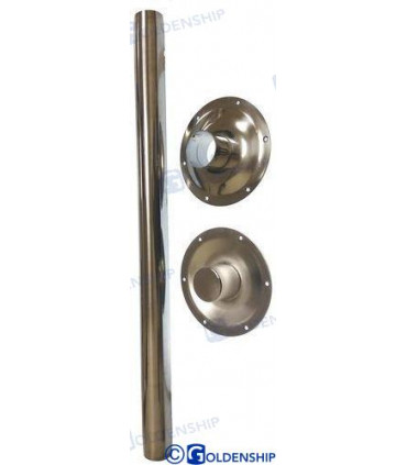 TABLE PEDESTAL COMPLETE S.STEEL