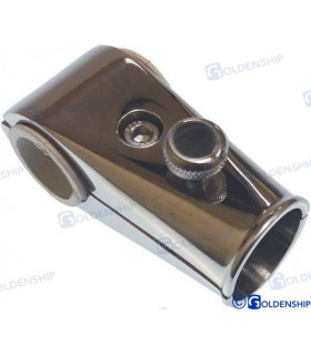 RAIL MOUNT FLAG POLE SOCKET 25 MM.