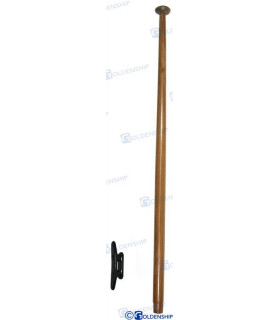 TEAK FLAG POLE 25*75 CM