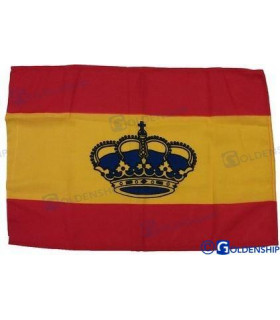SPAIN FLAG WITH COAT OF ARMS 30*45