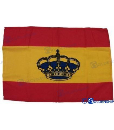 SPAIN FLAG WITH COAT OF ARMS 30*45