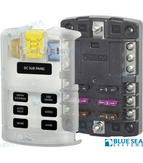 FUSE BLOCK ATO 6 CIRCUIT W/GROUND