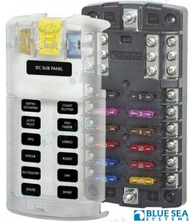 FUSE BLOCK ATO 12 CIRCUIT W/GROUND